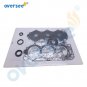6K5-W0001-00 Gasket Kit For Yamaha Parsun Powetec 60HP 2 Stroke Outboard E60MLHT