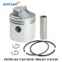 54MM Piston Set Std 6E3-11631 For 5HP 2T Yamaha Powertec Outboard Motor Seapro