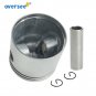54MM Piston Set Std 6E3-11631 For 5HP 2T Yamaha Powertec Outboard Motor Seapro