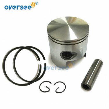 3C8-00001-3 /4 STD Piston Set & RINGS For Tohatsu M40D 40HP Outboard Engine
