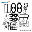 Oversee 6N6-W0001-A1 Power Head Gasket Kit For Yamaha Outboard 115HP 130HP Motor Oversee 6N6-W0001-A1 Power Head Gasket Kit For Yamaha Outboard 115HP 130HP Motor