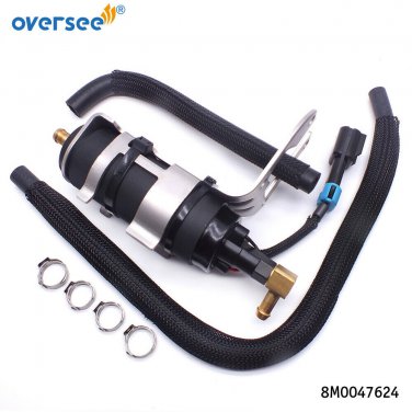 Fuel Pump With Stainless Bracket 8M0047624 For Mercury Mariner Outboard Motor