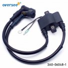 Ignition Coil With Plug Cap 3A0-06048 For 25 30HP Tohatsu Mercury Outboard Motor Ignition Coil With Plug Cap 3A0-06048 For 25 30HP Tohatsu Mercury Outboard Motor