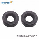2PCS 93101-10M14 Oil Seal For Yamaha Outboard 2T 4-5HP Parsun F4-03000027 Hidea 2PCS 93101-10M14 Oil Seal For Yamaha Outboard 2T 4-5HP Parsun F4-03000027 Hidea