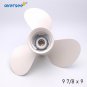 Oversee 9 7/8 x 9 Propeller 664-45941-01-EL For Yamaha 25HP 30HP Outboard Motor