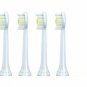 4 White Heads Replacement For Philips Sonicare DiamondClean HX6064 Toothbrush