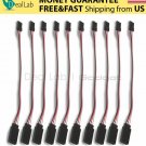 10PCS 15cm Male to Female Quadcopter Servo Extension Lead Futaba JR Wire Cable