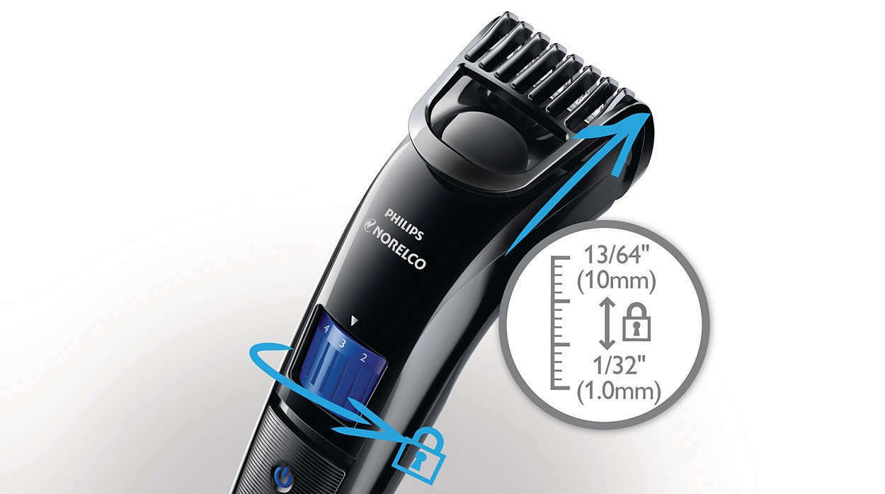 Philips Norelco Beard Trimmer 3100 Beard & Stubble Series 3000 QT4000 ...