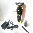 Gold Men's Electric Shaver with RQ12 Shaver Head for Skull Beard & nose trimmer