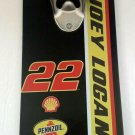 NASCAR #22 Joey Logano Wall Mounted Bottle Opener-NASCAR Bottle Opener