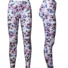 Size L/XL Women's Adorable Kitty Cat Bow Glasses Print Running Fitness Yoga Leggings Pants