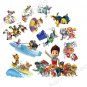 PAW PATROL STYLE WALL STICKER SET decor ART KIDS Stickers ONE 14" sheet of 12