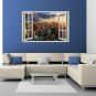 3D Effect Window WALL STICKERS City NEW YORK Sticker Vinyl Decal Decor Mural 31