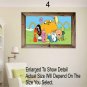 Adventure Time Finn Jake Princess Bubble Gum Wall Window View Decal Art Mural 4