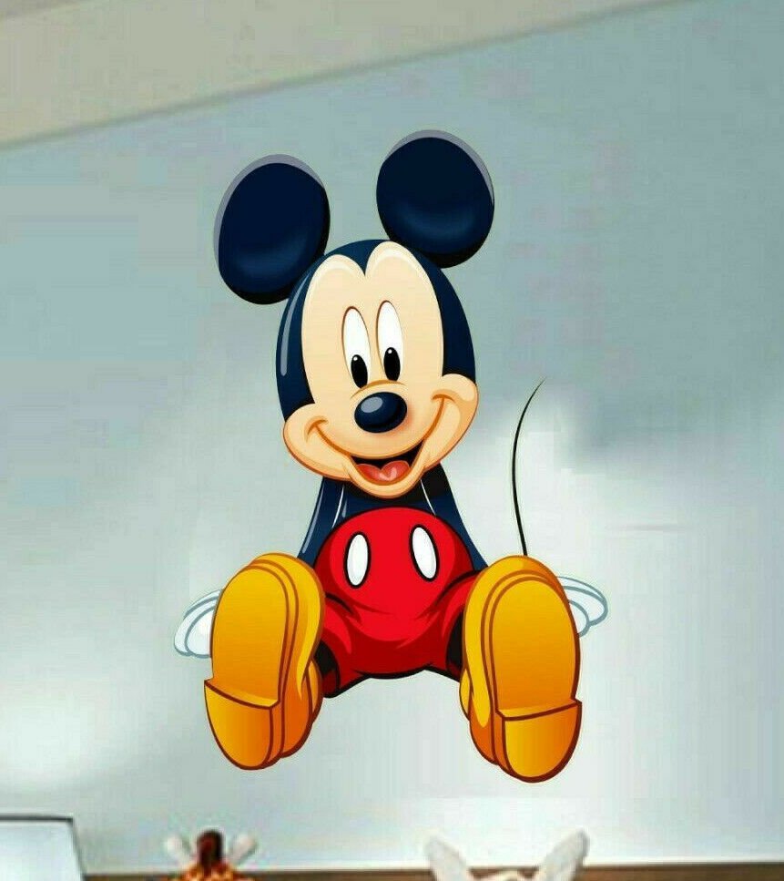 Mickey Mouse Disney 3d Window Decal Wall Sticker Home Decor Art Mural 7022