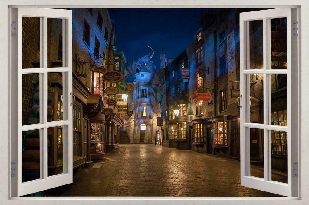 Diagon Alley Art.