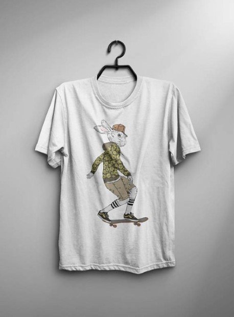 Hare Skater T-Shirt Men
