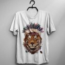 Native American Tiger T-Shirt Men