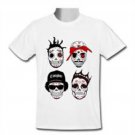 RIP MCs Gangsta Rapper Sugar Skull T-Shirt Men