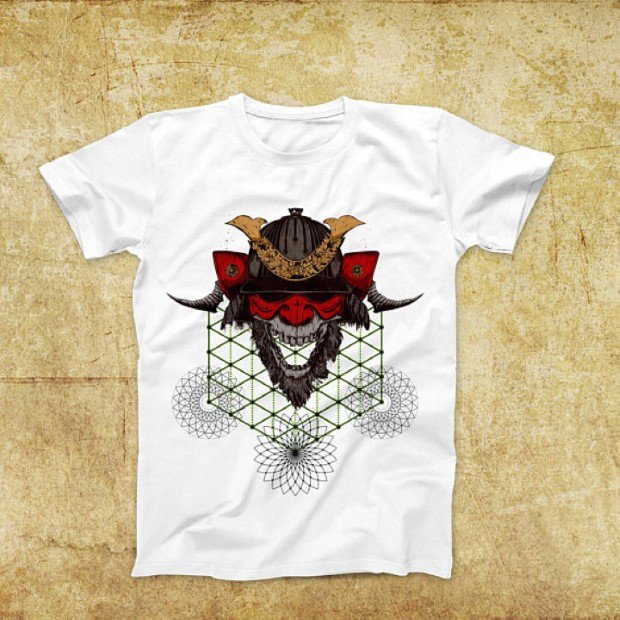 Samurai T-Shirt Men