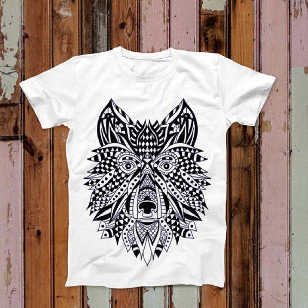 Wolf T-Shirt Men