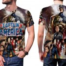 The Avengers Endgame Captain America Mens T-Shirt Tee