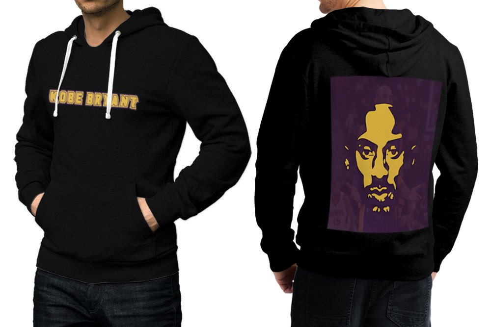 Rest In Peace Kobe Bryant Black Men's Classic Hoodie