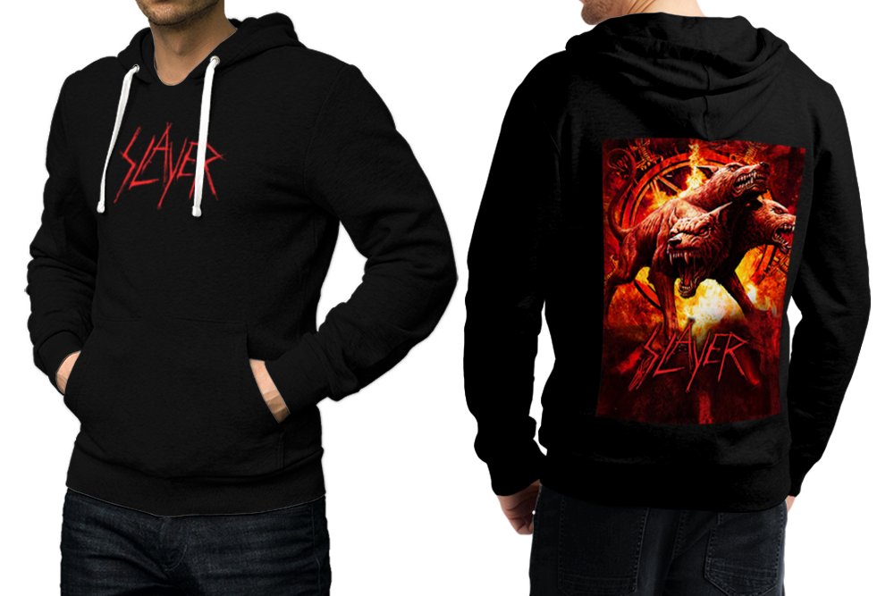 Slayer, Nuclear Blast Usa Black Men's Classic Hoodie