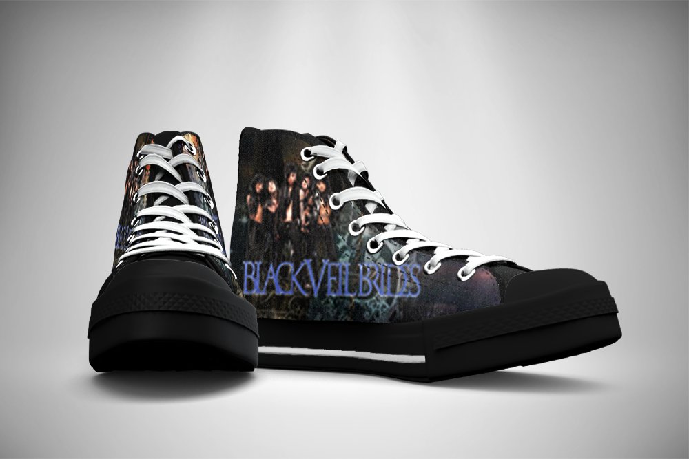 Black Veil Brides High Top Men's Shoes