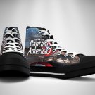 Captain America High Top Men's Shoes