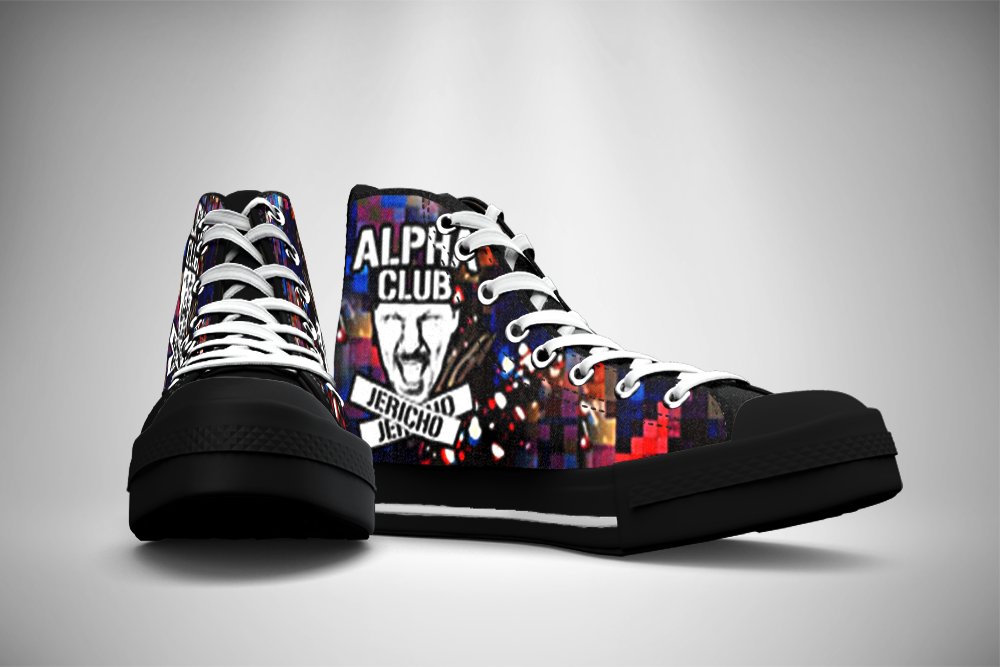 Chris Jericho High Top Men's Shoes