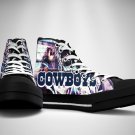 Dallas Cowboys High Top Men's Shoes