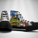 Godzilla Vs Charles Barkley High Top Men's Shoes