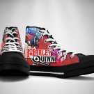 Harley Quinn Suicide Squad High Top Men's Shoes