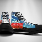 Motocross Addicted Dirt Bike High Top Men's Shoes
