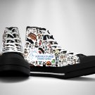 Studio Ghibli High Top Men's Shoes