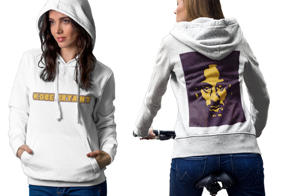 Rest In Peace Kobe Bryant White Men's Classic Hoodie