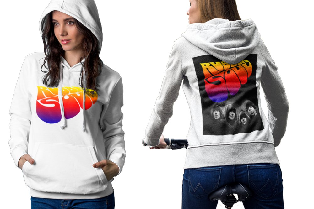 Rubber Soul White Men's Classic Hoodie