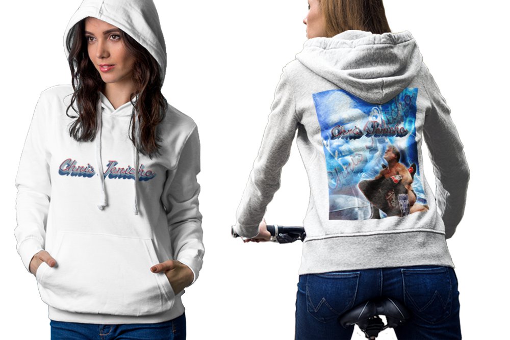 Wcw Chris Jericho White Men's Classic Hoodie