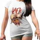 Slayer Reign In Blood Women's White T-Shirt