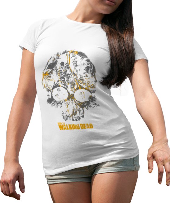 The Walking Dead Women's White T-Shirt