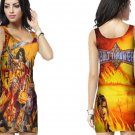 Bolt Thrower Sleeveless Bodycon Dress