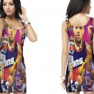 Charles Barkley Street Sleeveless Bodycon Dress