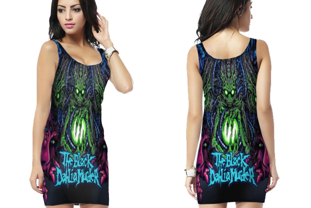 New The Black Dahlia Murder Sleeveless Bodycon Dress