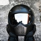 Motorcycle Helmet Motocross Biker Vintage Retro Rebel Style Full Face Helmet