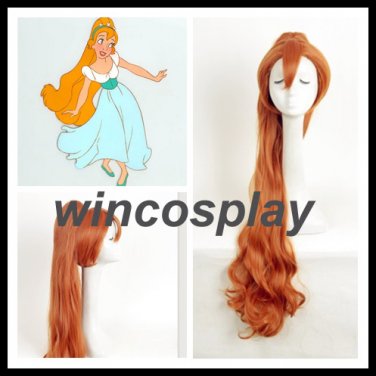 The tiny Thumbelina cosplay wig thumbelina cosplay wig Adult wig