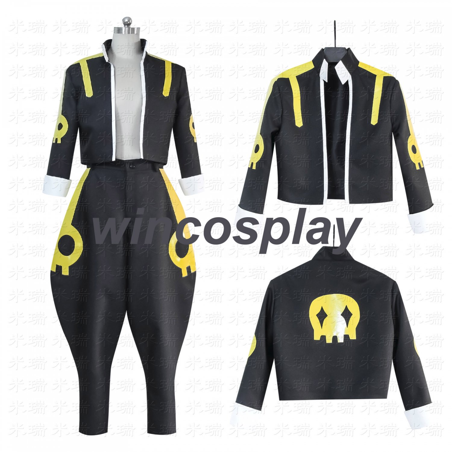 FAIRY TAIL Etherious Natsu Dragneel Cosplay Costume custom made for men halloween costume