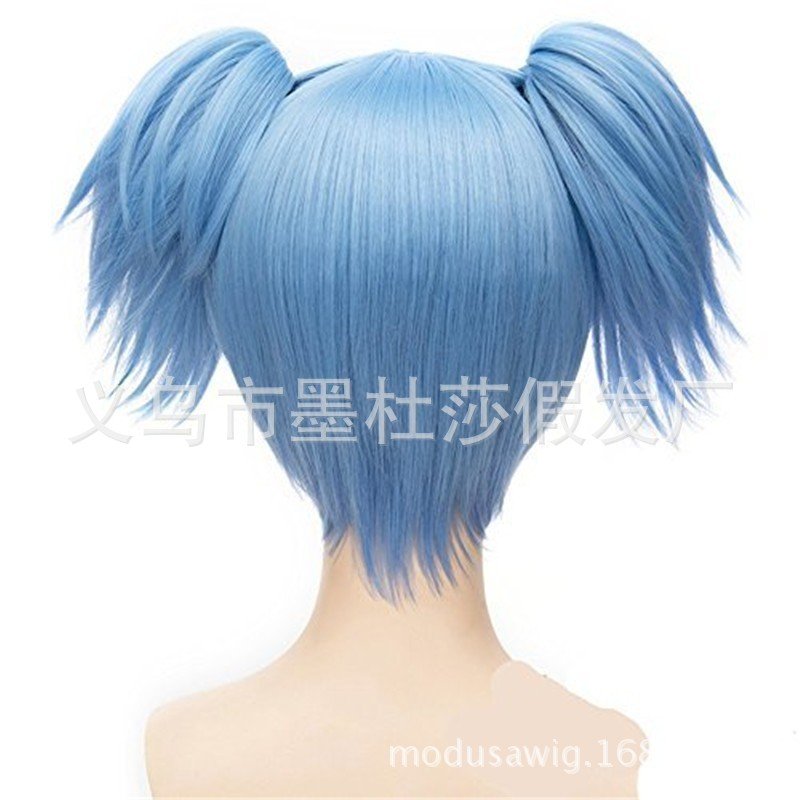 Wig Assassination Classroom Shiota Nagisa Cosplay Wig Shiota Cosplay Blue Wig