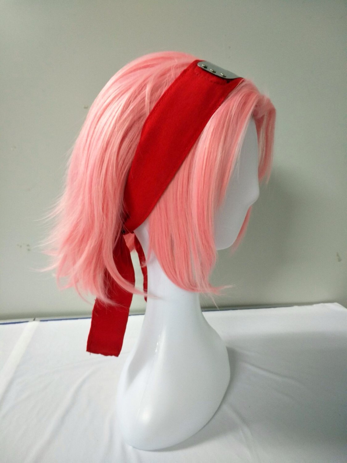 Naruto Haruno Sakura Pink Cosplay Short Wig Haruno Sakura Cosplay Wig