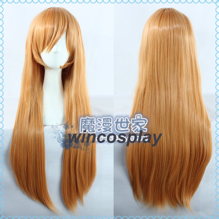 Shokugeki no Soma Nakiri Erina Anime 80cm Long Straight Cosplay Wig